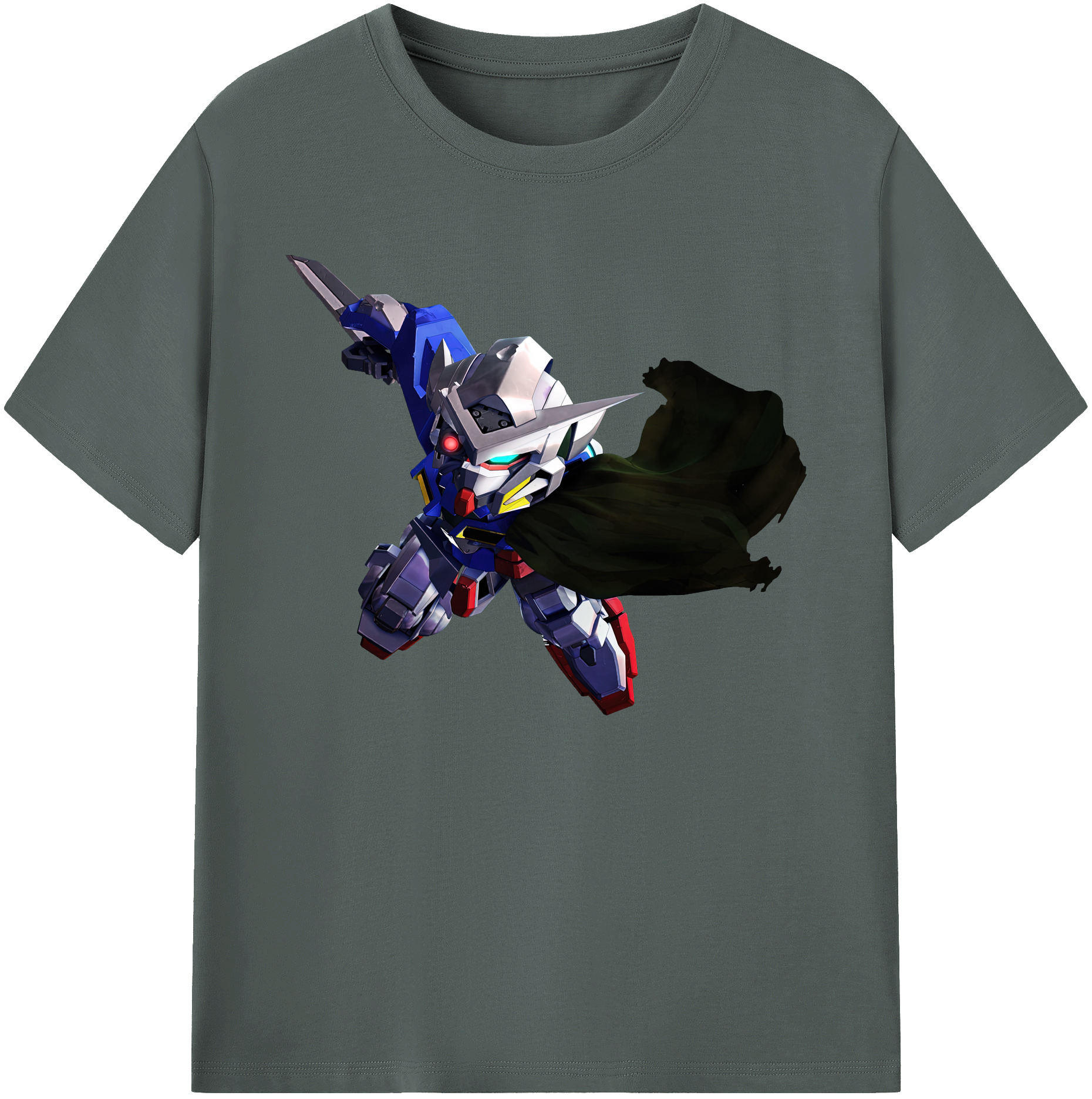 （画像用） 機動戦士ガンダム Mobile Suit Gundam 綿100％ メンズ半袖Tシャツ｜肌触りやわらか＆通気性